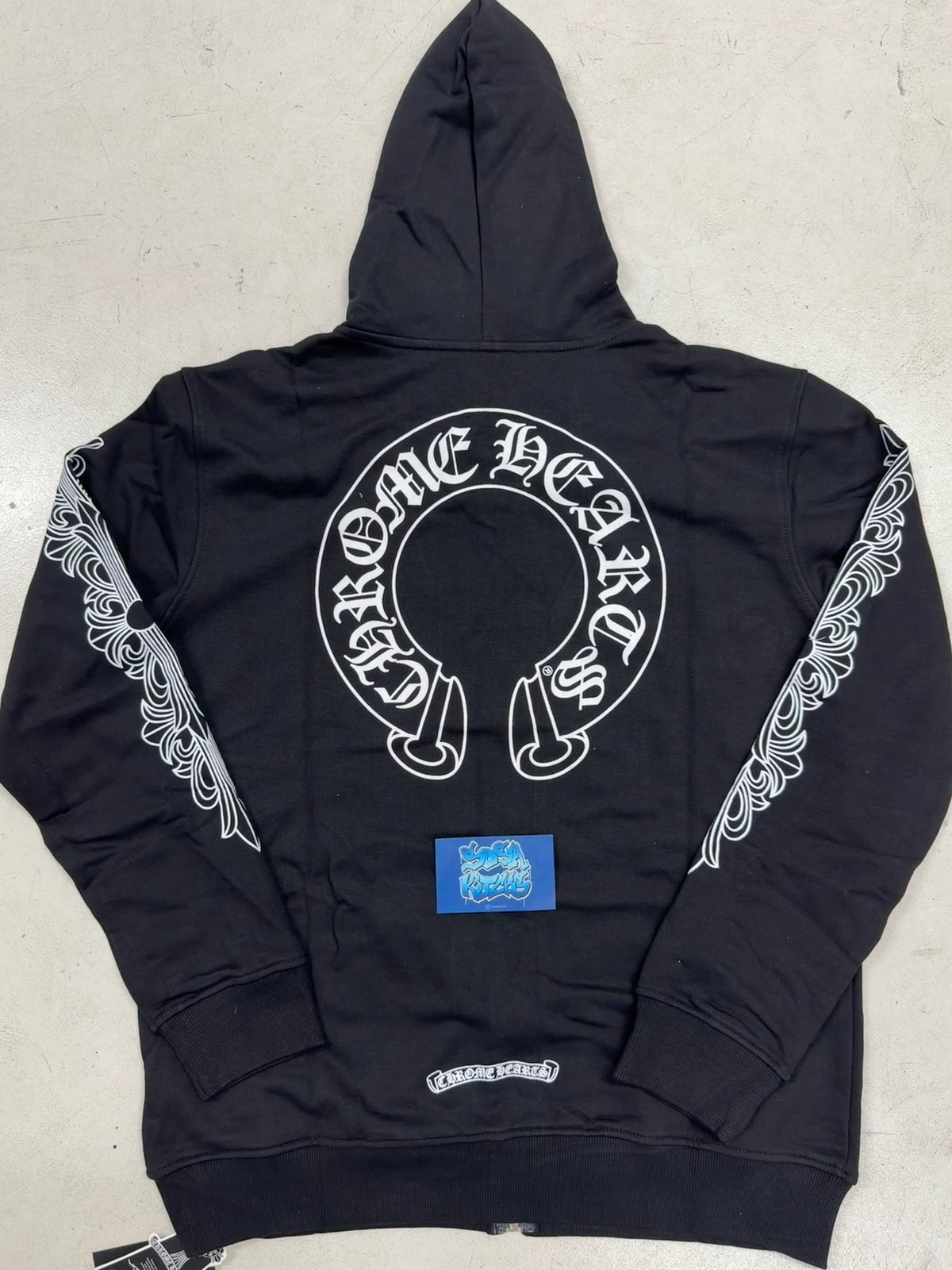 CH Zip Up Hoodie - Black Logo