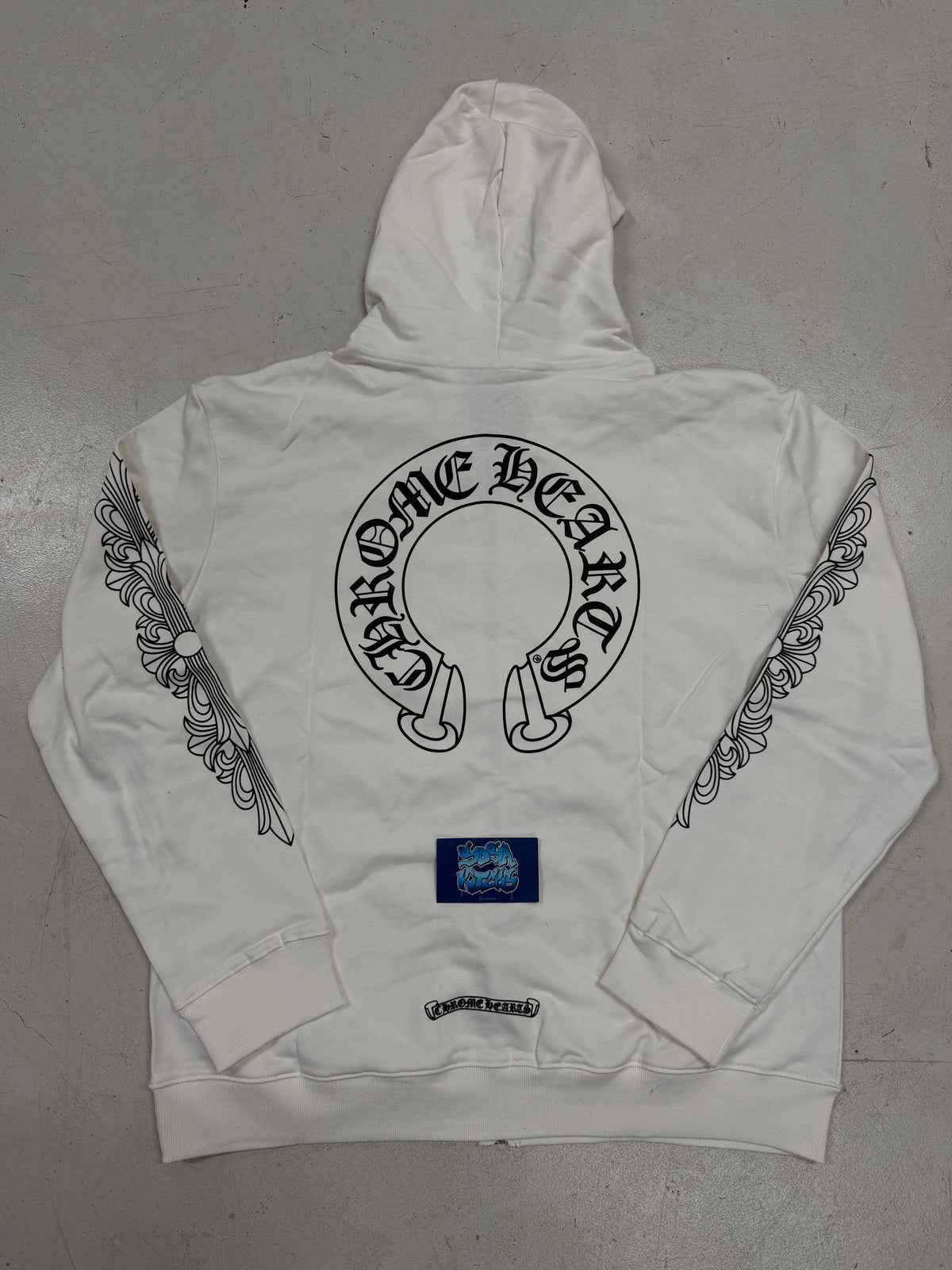 CH Zip Up Hoodie - White Logo