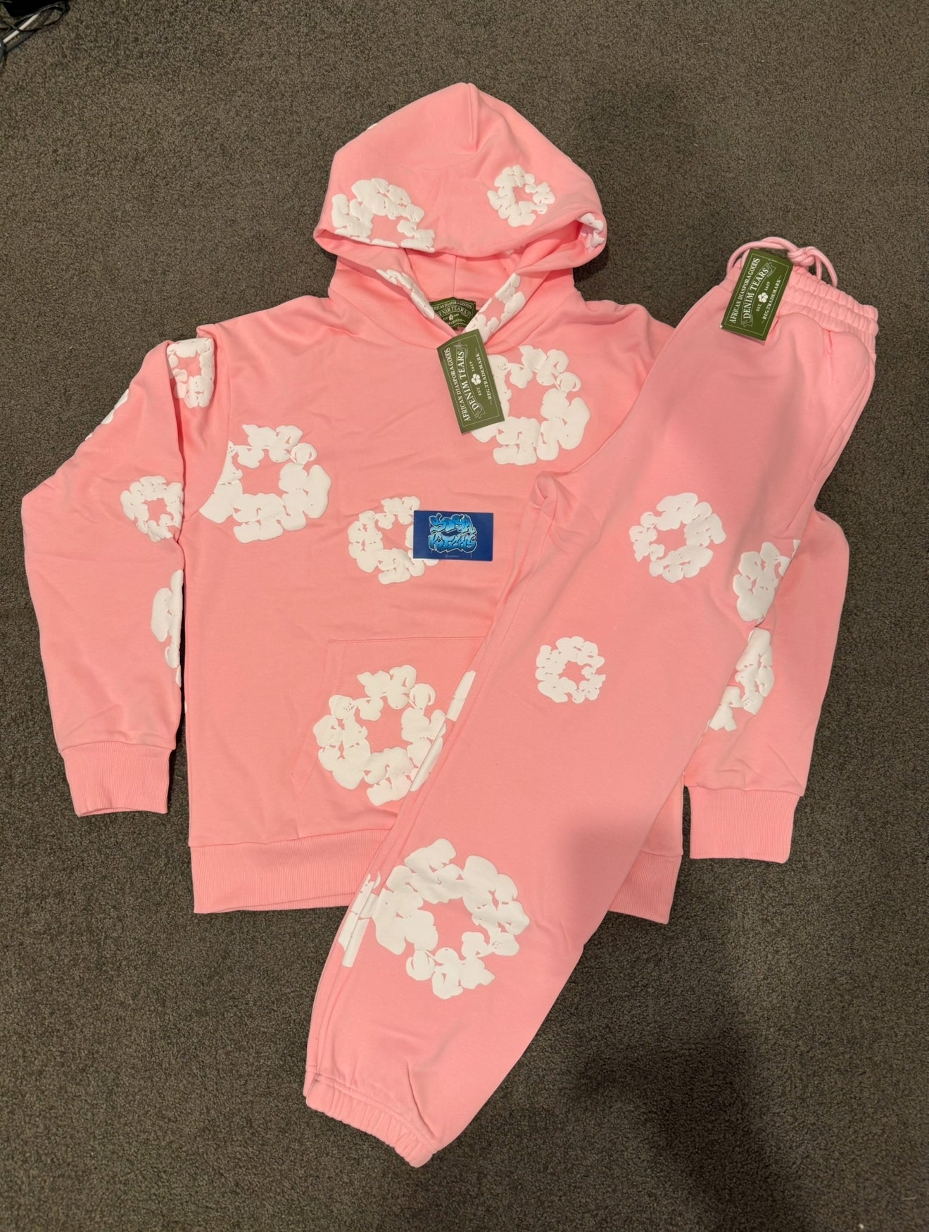 Denim Tears Tracksuit - Pink