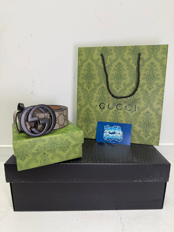 GC Beige Black Belt