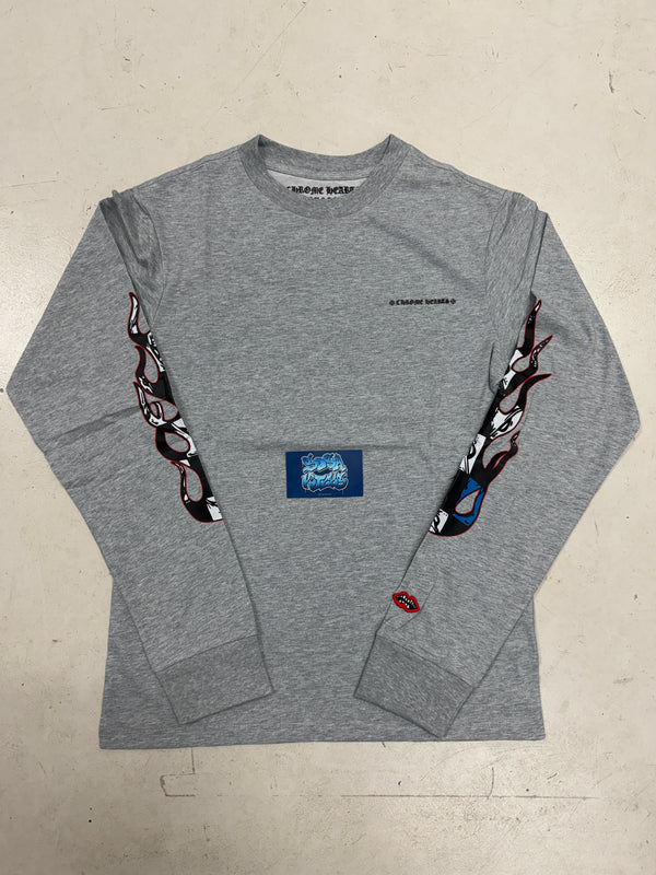 CH Long Sleeve Shirt - Grey Graffiti
