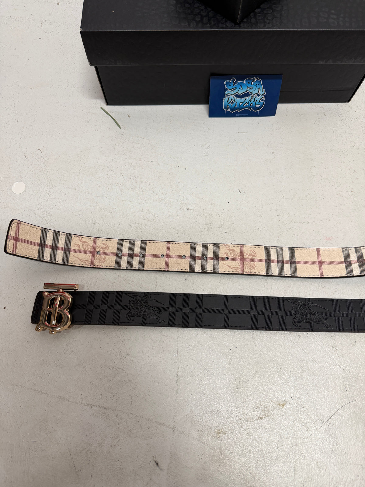 BB Belt - Black Gold
