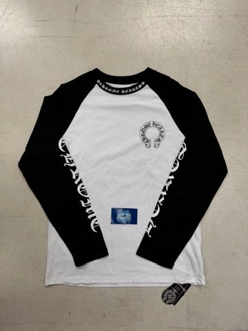 CH Long Sleeve Shirt - Black White Logo