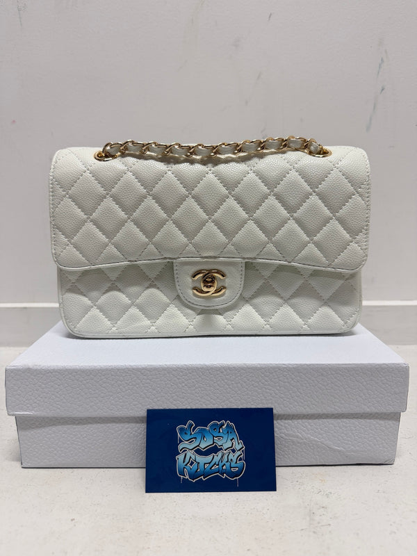 CHNL Bag - White Gold