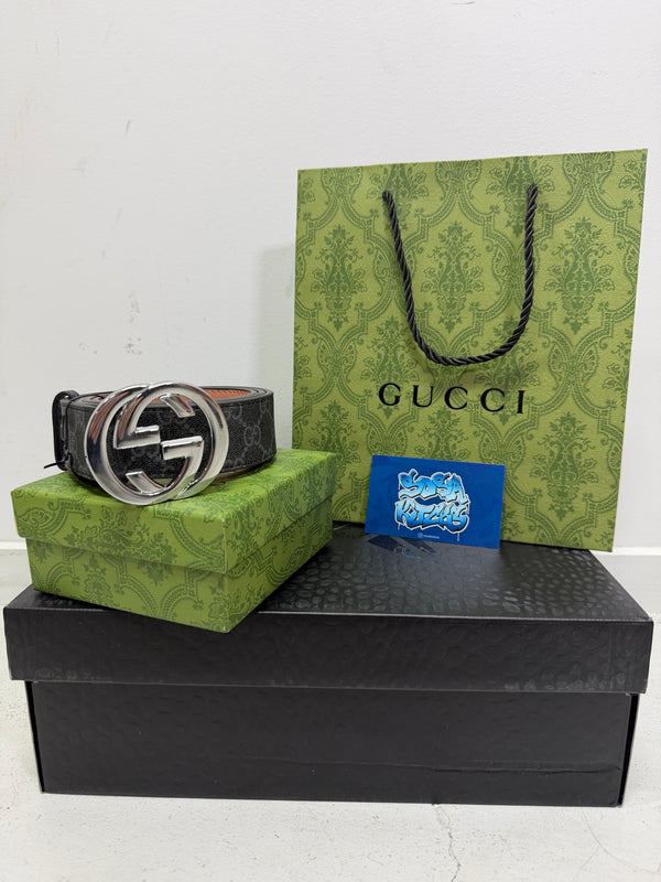 GC Black Silver Belt