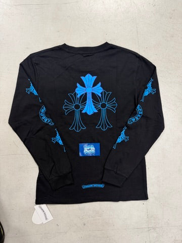 CH Long Sleeve Shirt - Black Blue Cross