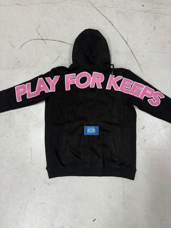 Geedup Play For Keeps Hoodie - Pink