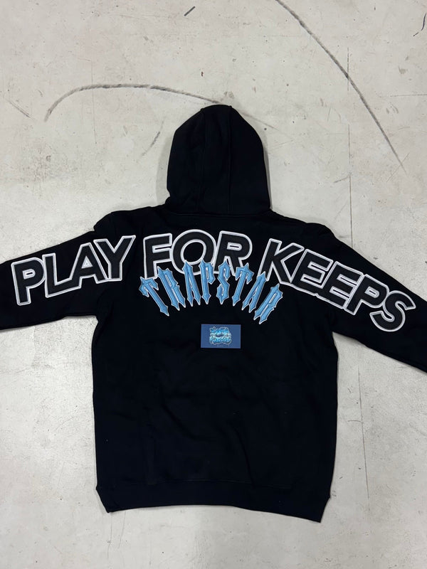 Geedup x Trapstar Play For Keeps Hoodie - Black