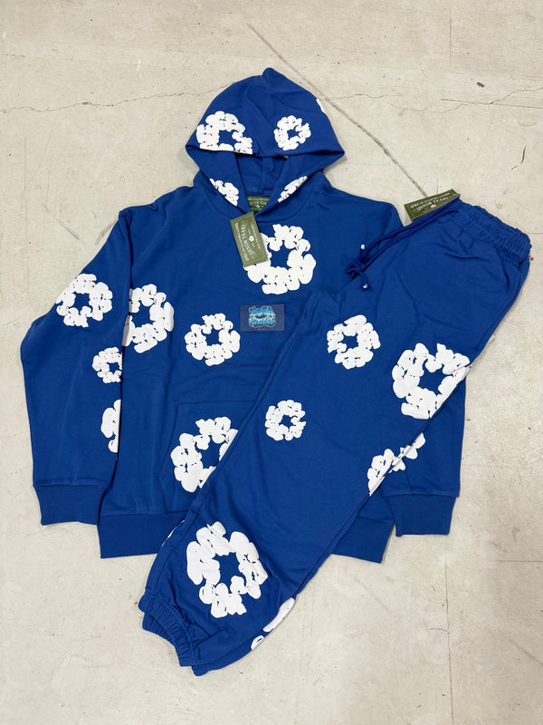 Denim Tears Tracksuit - Crip Blue
