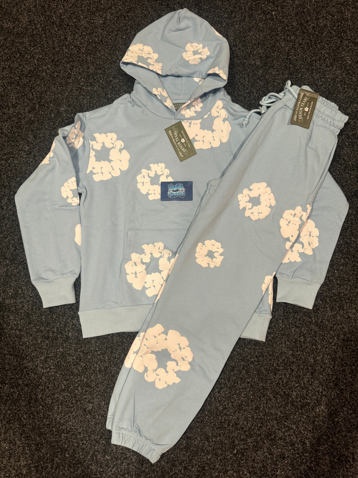 Denim Tears Tracksuit - Light Blue