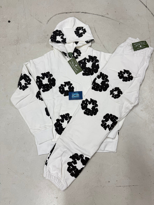 Denim Tears Tracksuit - White Black