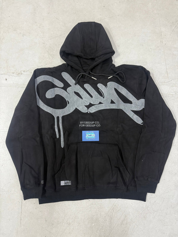 Geedup Handstyle Hoodie - Grey
