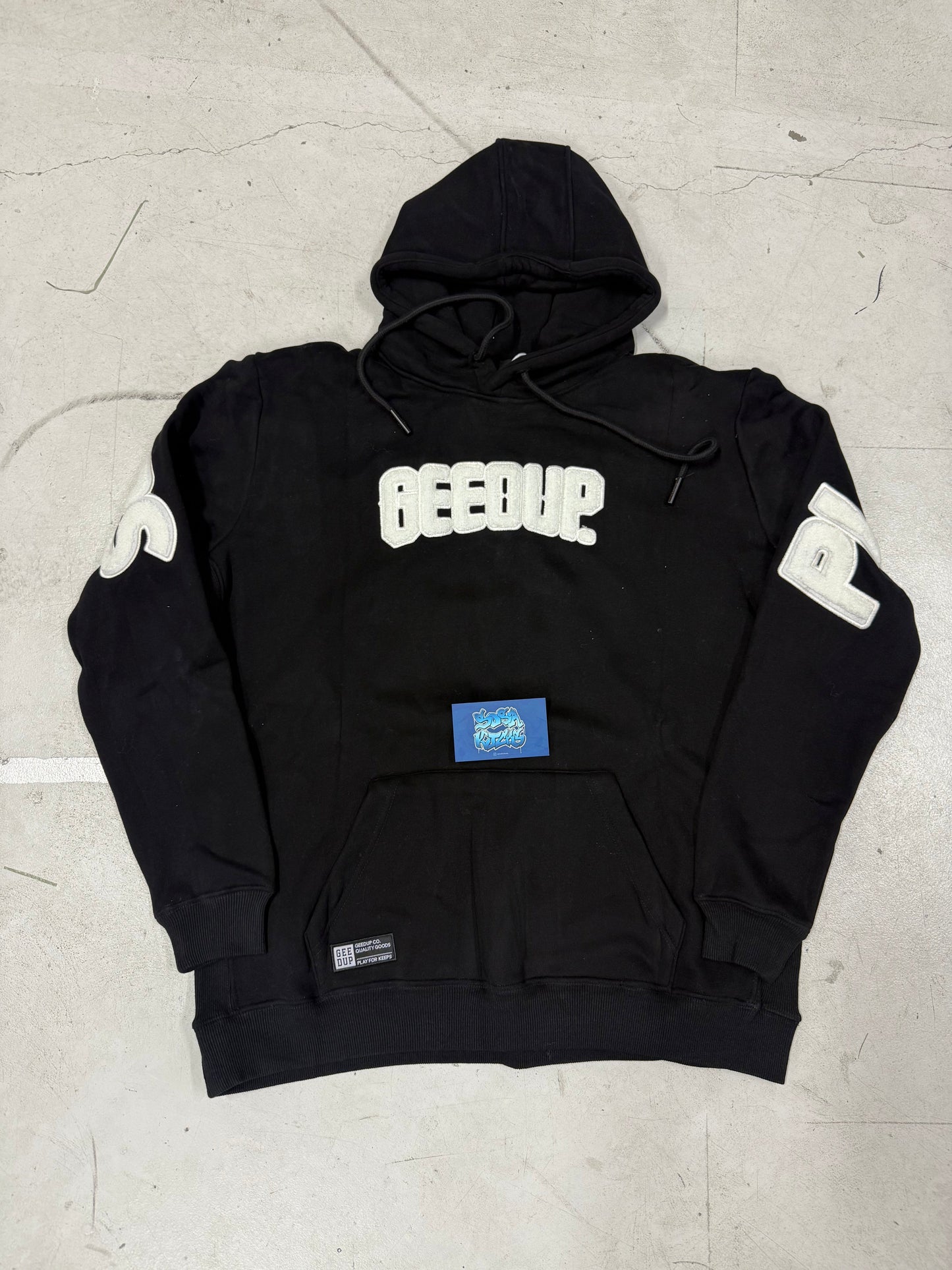 Geedup Play For Keeps Hoodie - White