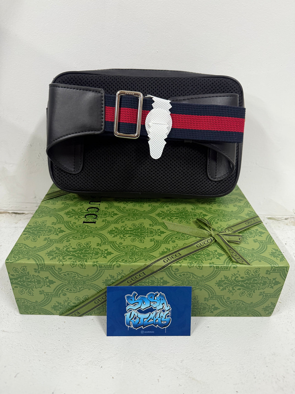 GC Box Bag - Brown Black