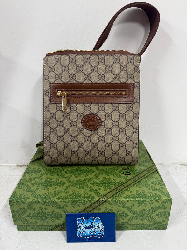 GC Messenger Bag - Brown