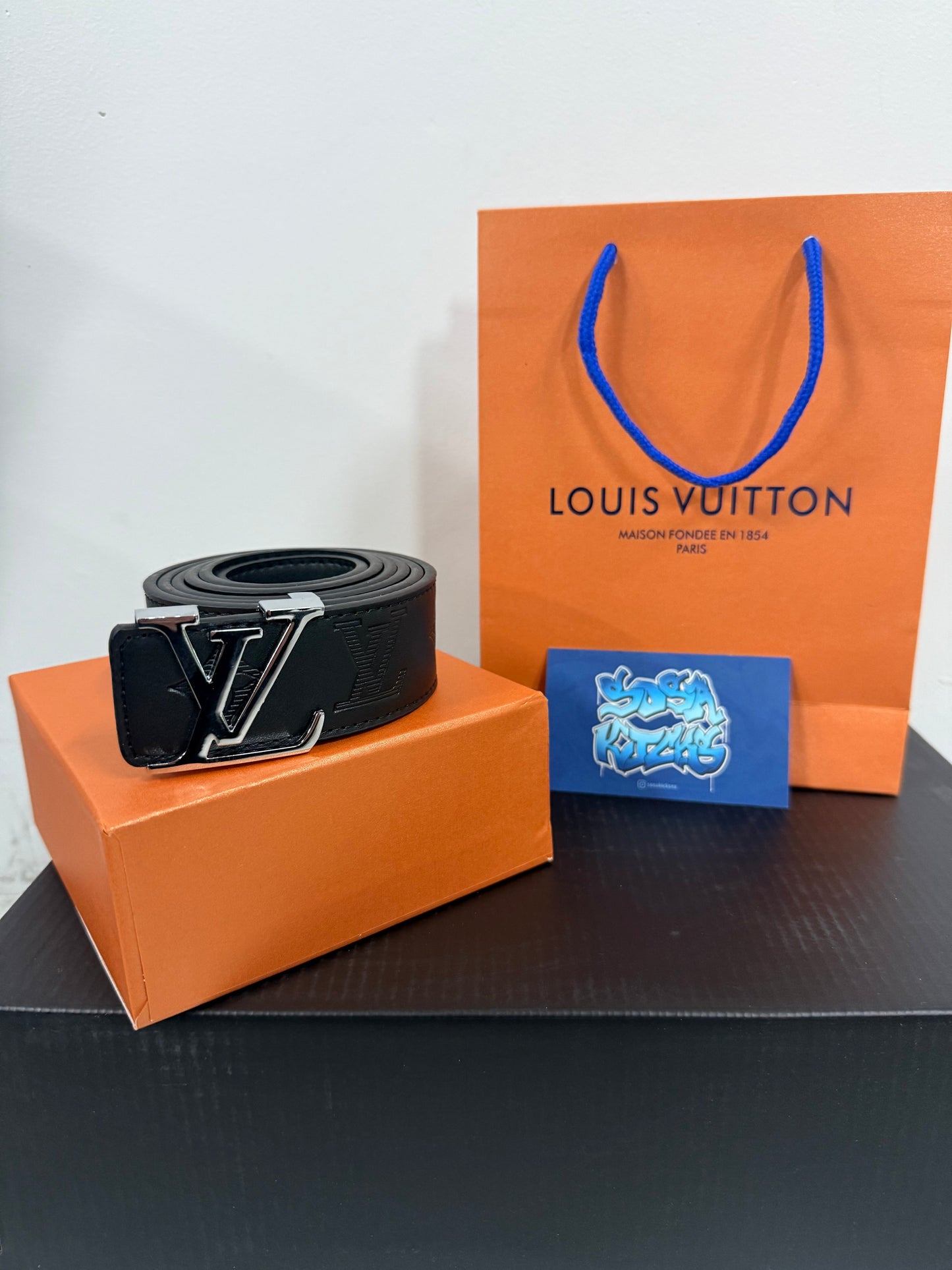 Loowee Leather Silver Belt