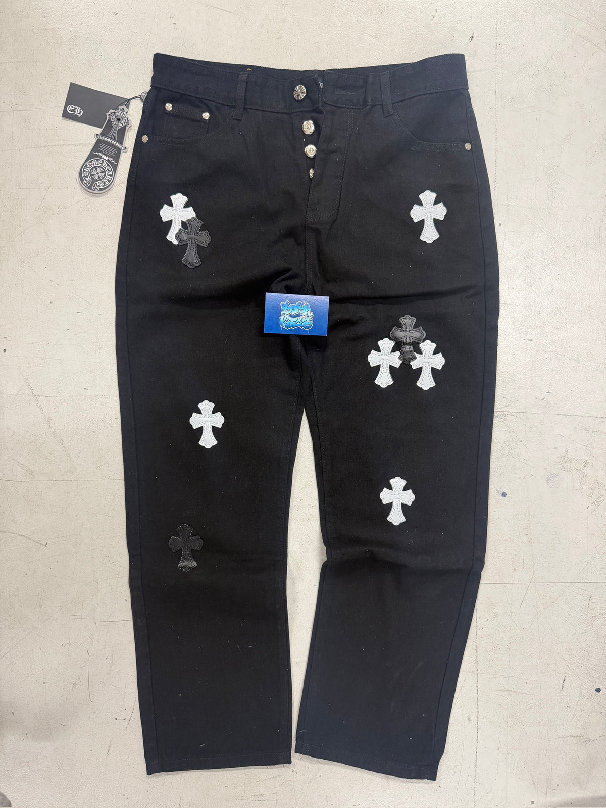 CH Jeans - Black Crotch Logo