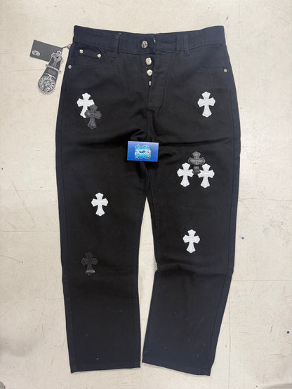 CH Jeans - Black Crotch Logo