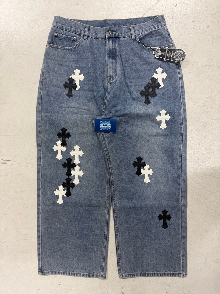 CH Jeans - Grey Black White Cross 301