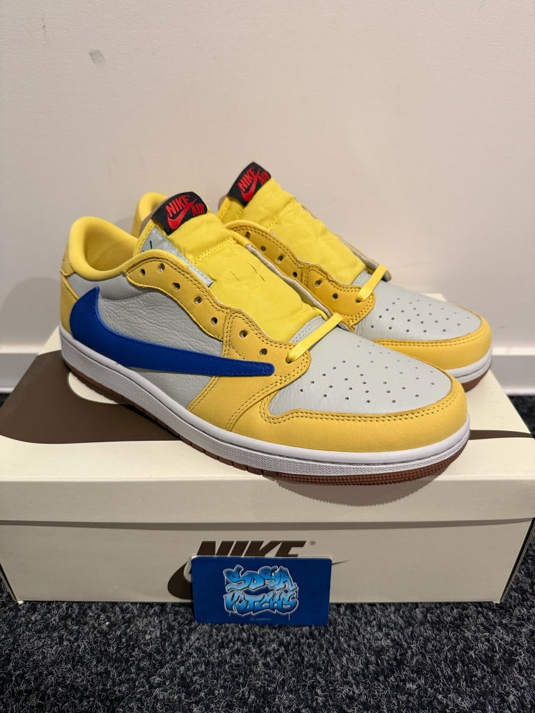 J1 Low x Travis Scott - Canary