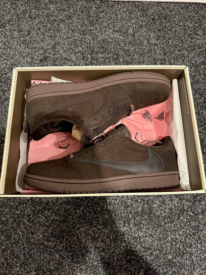 J1 Low x Travis Scott - Velvet Brown