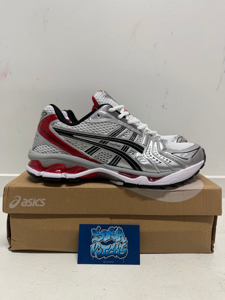 Gel Kayano 14 - Silver Red