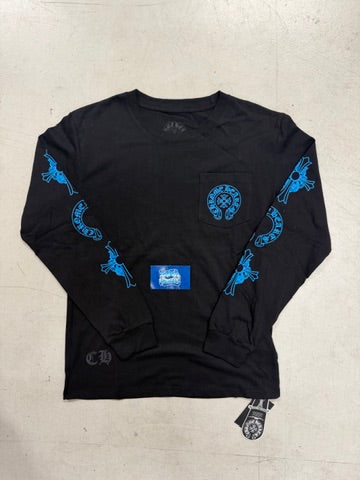 CH Long Sleeve Shirt - Black Blue Cross
