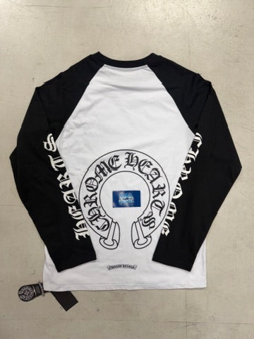 CH Long Sleeve Shirt - Black White Logo