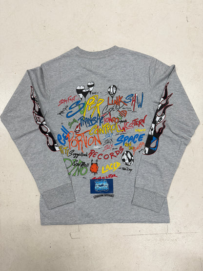 CH Long Sleeve Shirt - Grey Graffiti