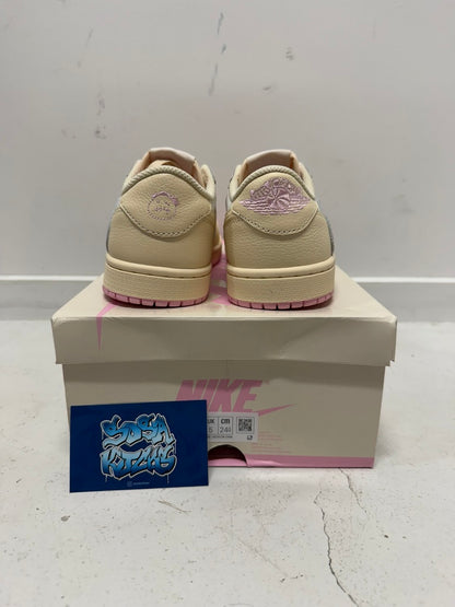 J1 Low x Travis Scott - Shy Pink