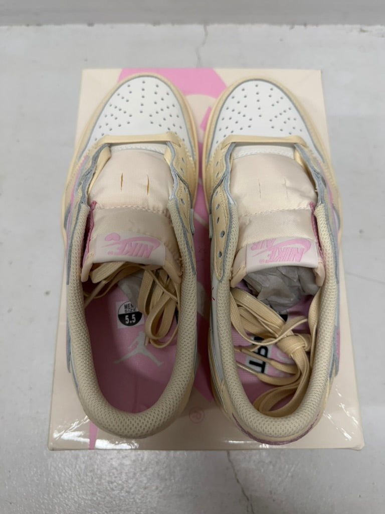 J1 Low x Travis Scott - Shy Pink