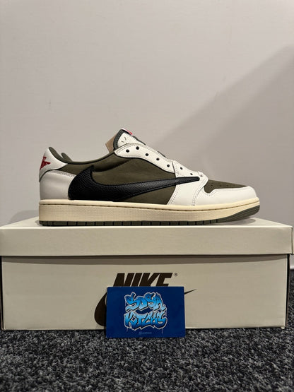 J1 Low x Travis Scott - Medium Olive