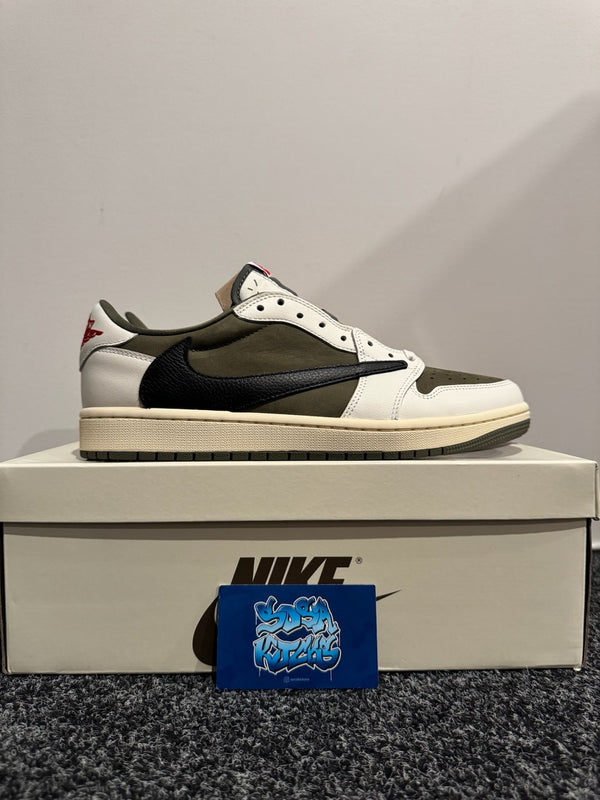 J1 Low x Travis Scott - Medium Olive