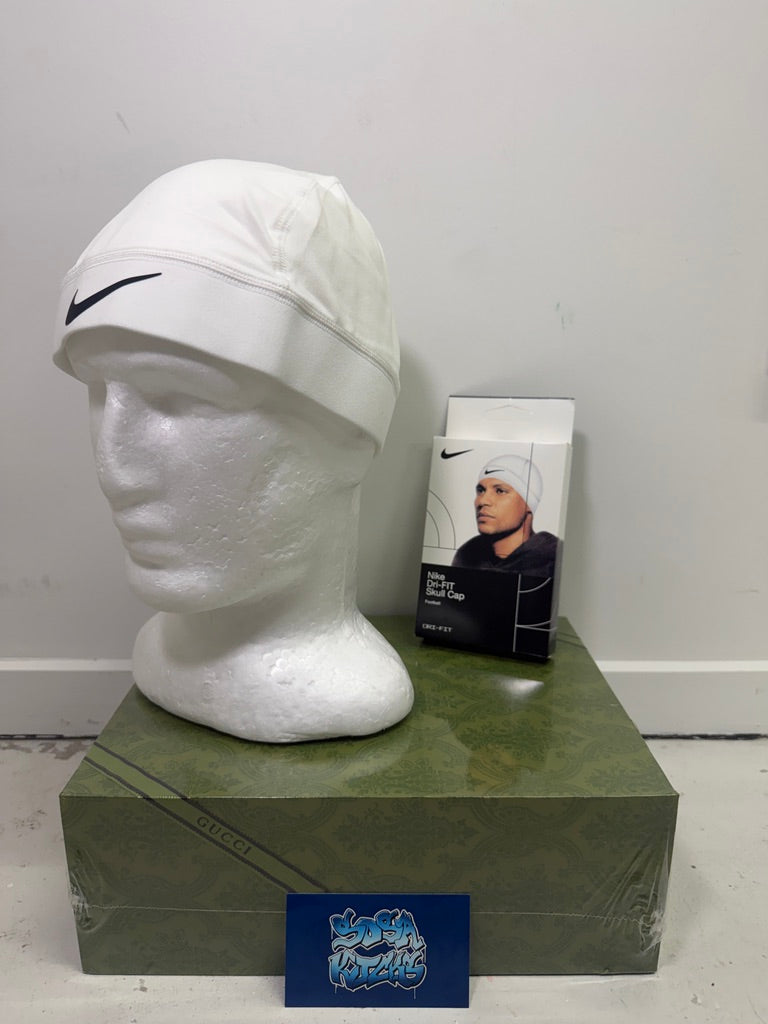 NK Skull Cap - White