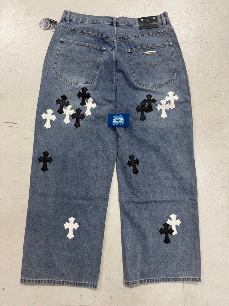 CH Jeans - Grey Black White Cross 301