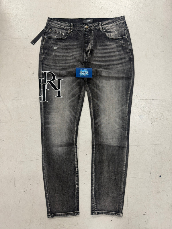 MIRI Jeans - Black Grey