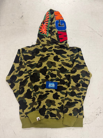 Bape Zip Up Hoodie - Camo
