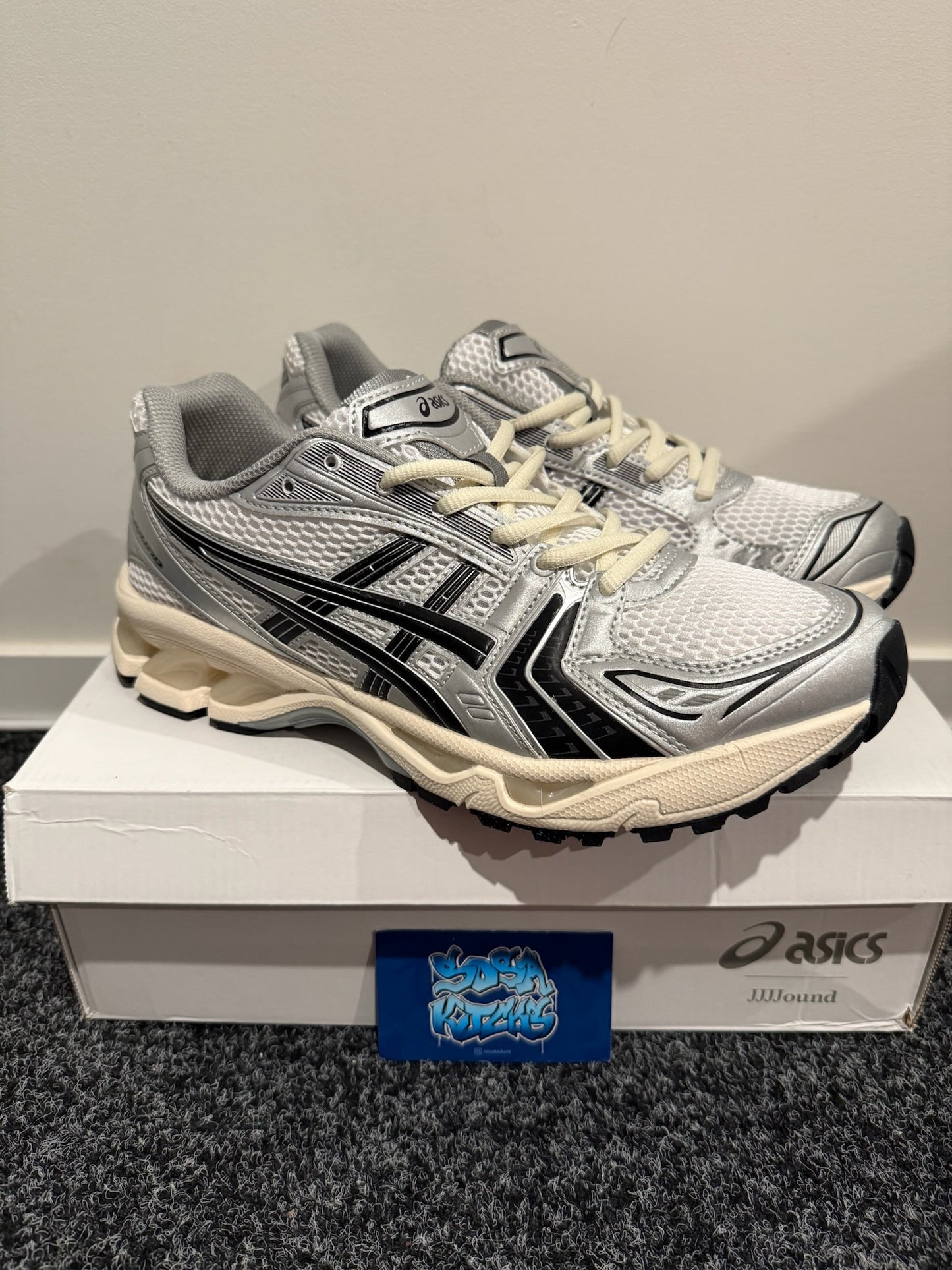 Gel Kayano 14 x JJJJound - Silver Black