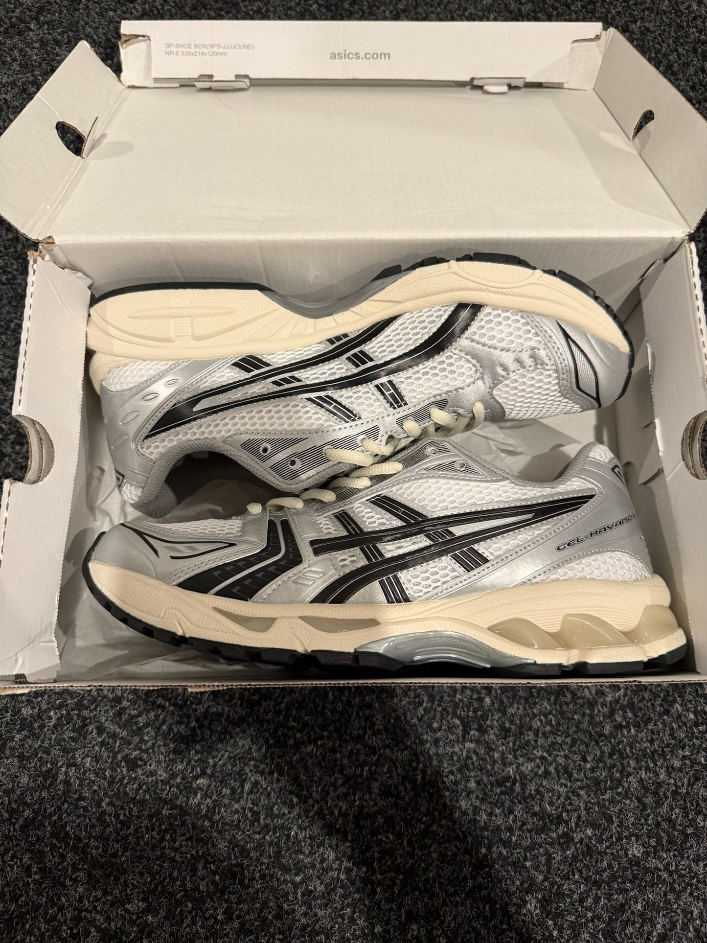 Gel Kayano 14 x JJJJound - Silver Black