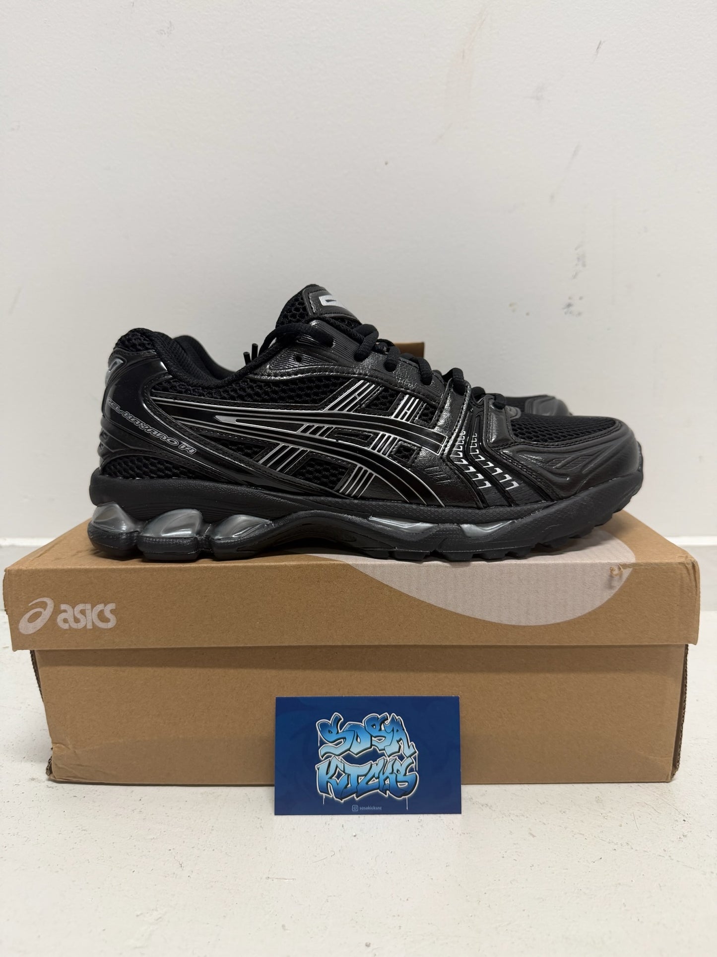 Gel Kayano 14 - Black Silver