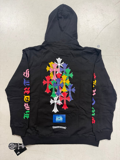 CH Hoodie - Black Multi Many Cross