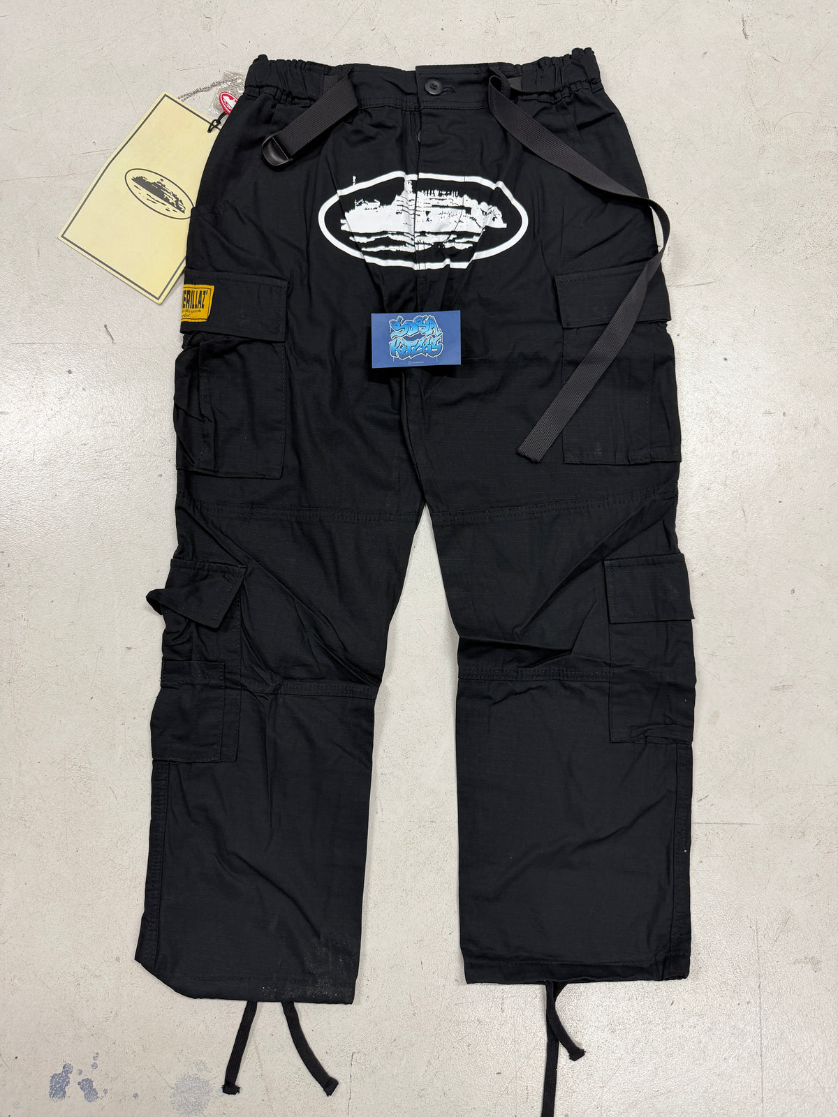 Corteiz Cargo Pants - Black