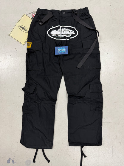 Corteiz Cargo Pants - Black