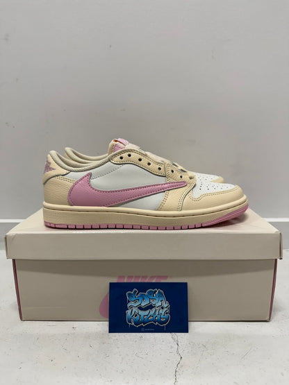 J1 Low x Travis Scott - Shy Pink