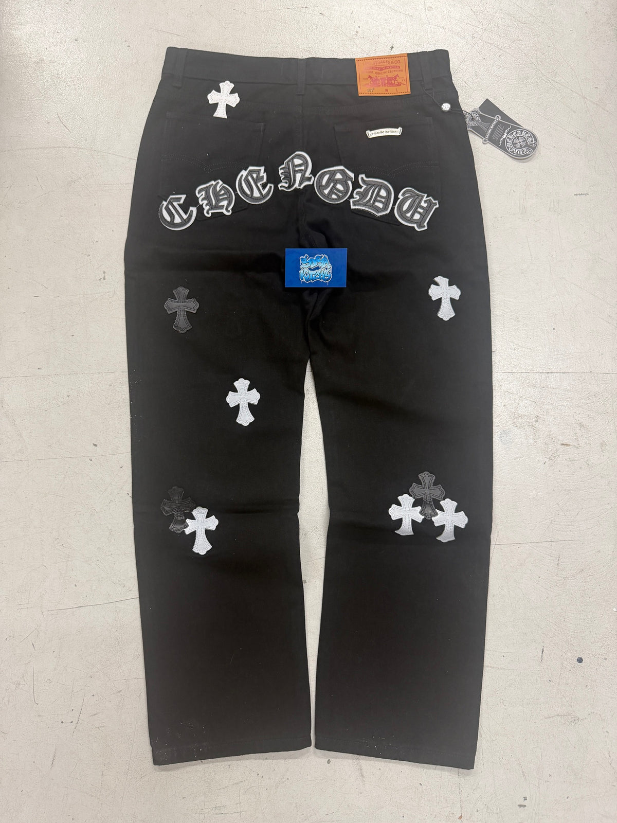 CH Jeans - Black Crotch Logo