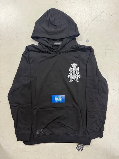 CH Hoodie - Black White Many Cross