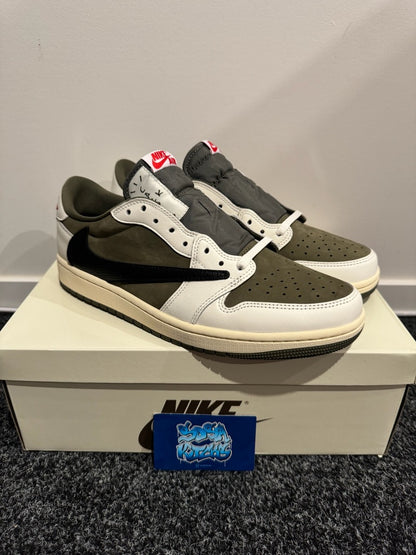 J1 Low x Travis Scott - Medium Olive