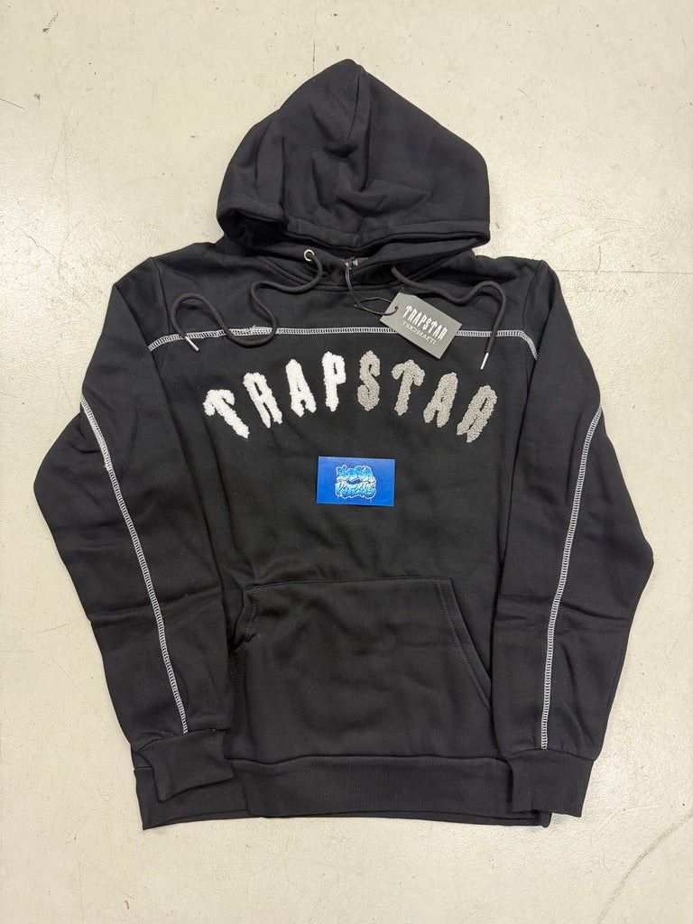 Trapstar Tracksuit - Black White Logo