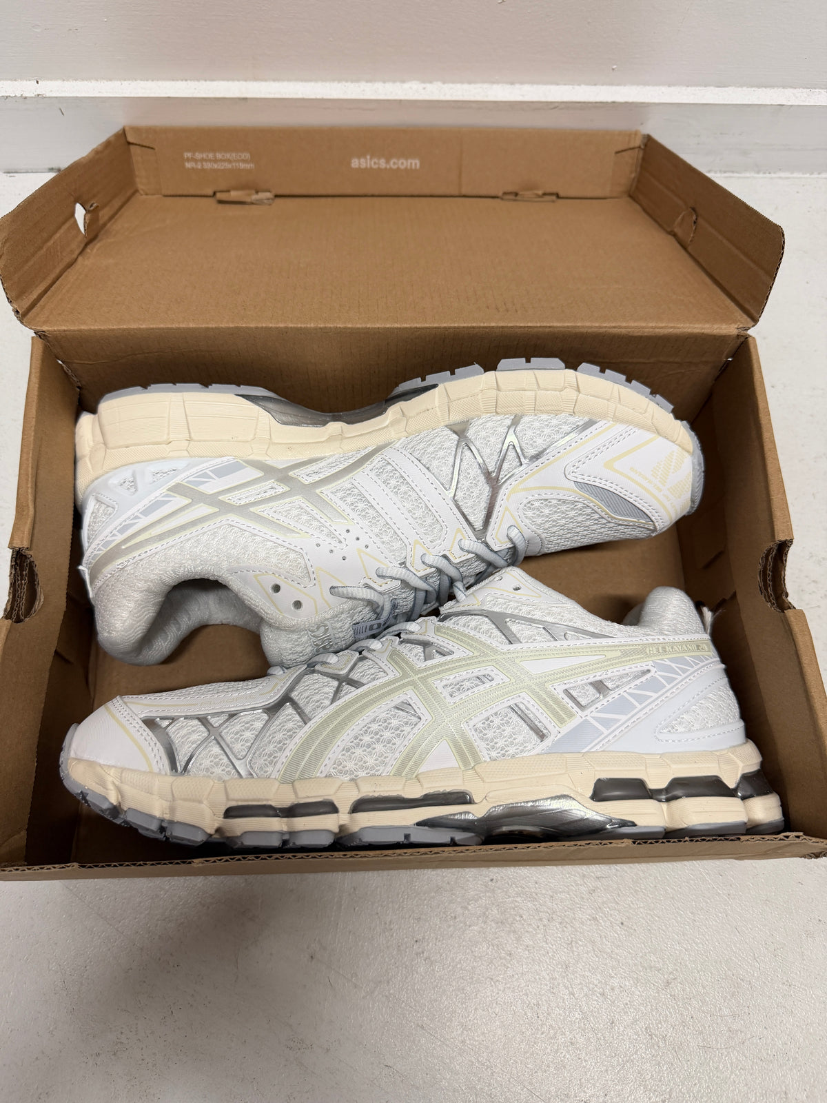 Gel Kayano 20 - White Silver