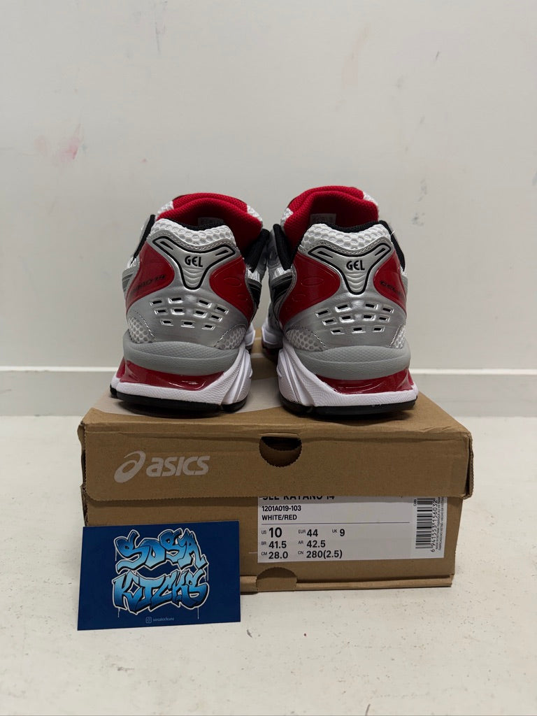 Gel Kayano 14 - Silver Red